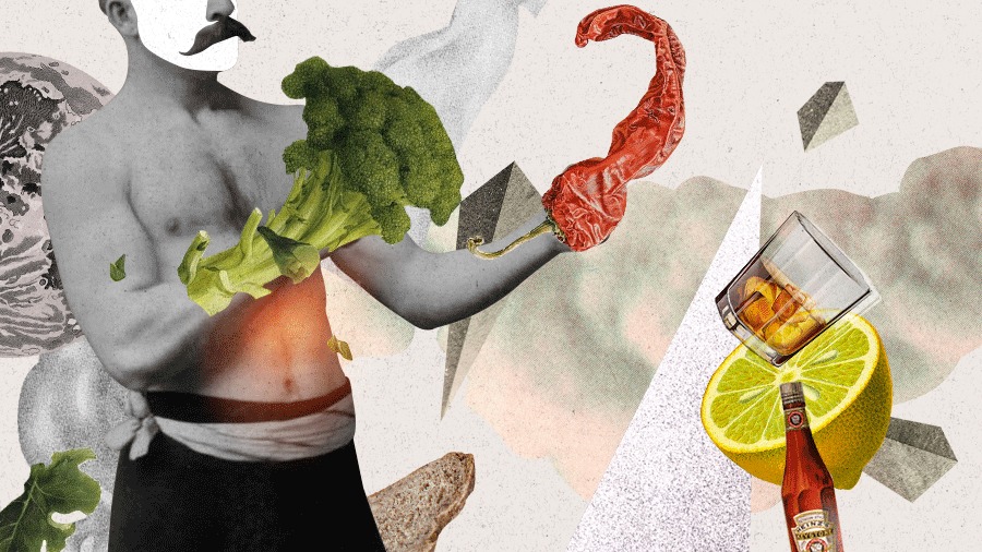 Seu estômago não está legal? Comer couve, brócolis e pimenta reduz dores